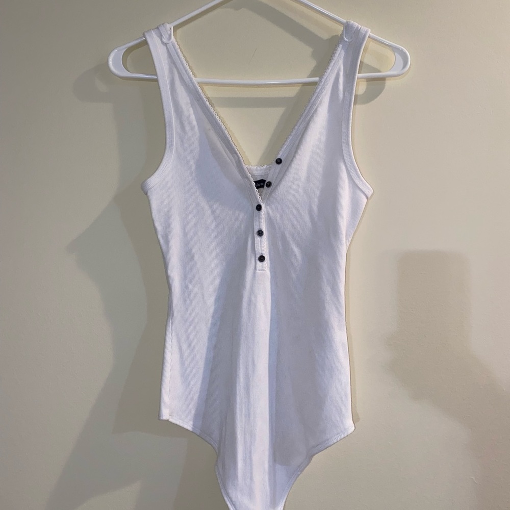 Abercrombie and Fitch ribbed bodysuit, size Medium